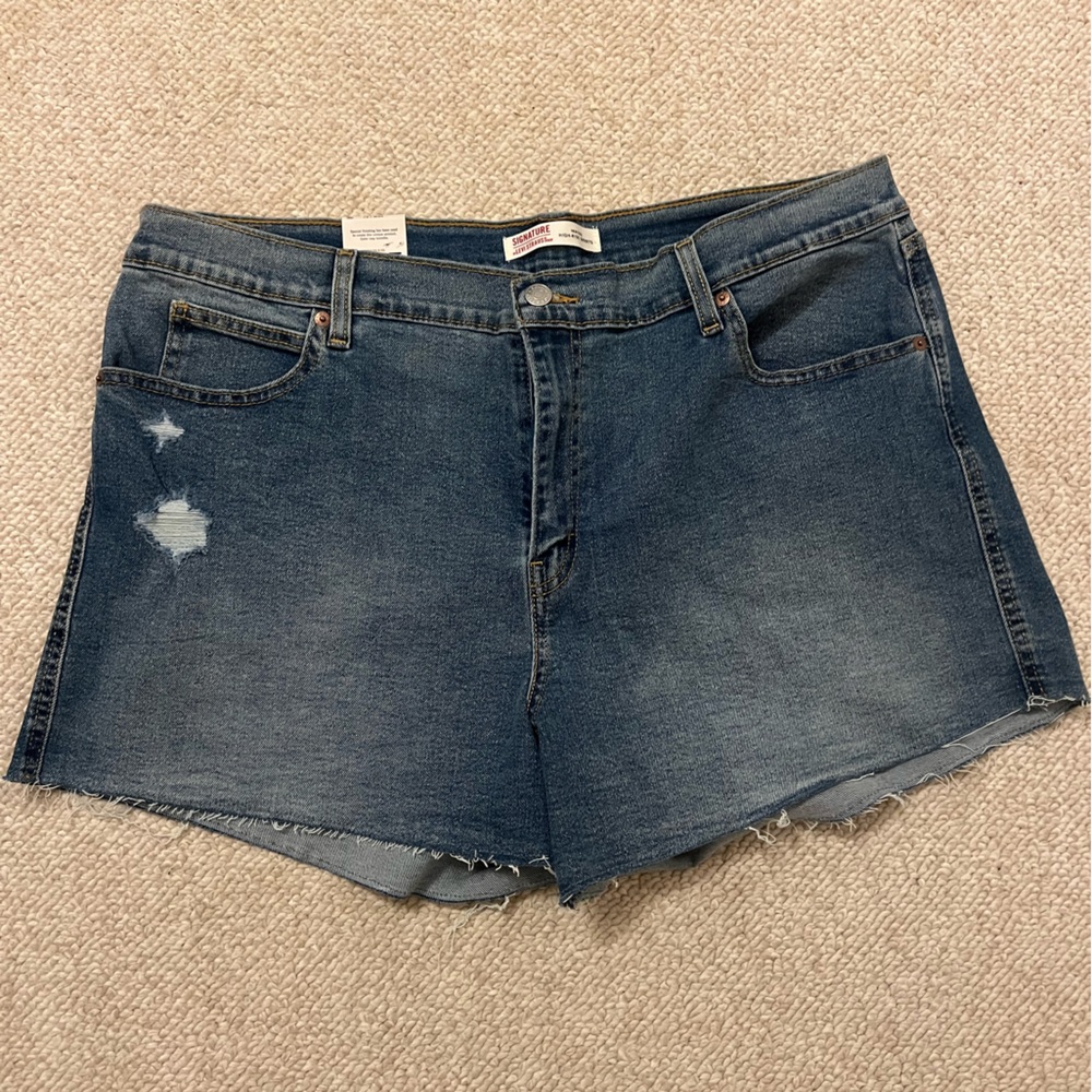 Signature by Levi Strauss Blue Jean Shorts